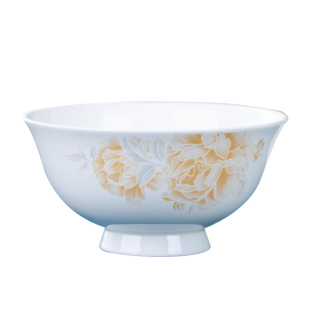 碗家用10个装2024新款骨瓷防烫吃饭米饭碗单个景德镇陶瓷面碗套装