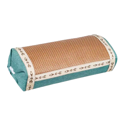 新款艾草凉席枕头宫廷枕颈椎枕夏季清凉透气凉席艾草宫廷枕