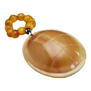 黑驴蹄子纯蜜角八卦龟皮蛋龟富甲天下手把件手玩件盘玩雕刻件男女