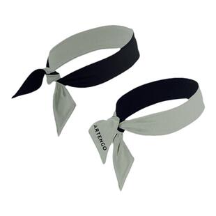 迪卡侬运动头巾头带双面开放发带男女弹力吸汗透气网球头巾SAJ5