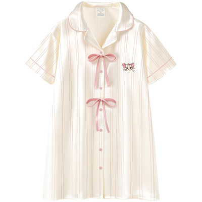 冰丝睡裙夏季凉感防静A类家居服
