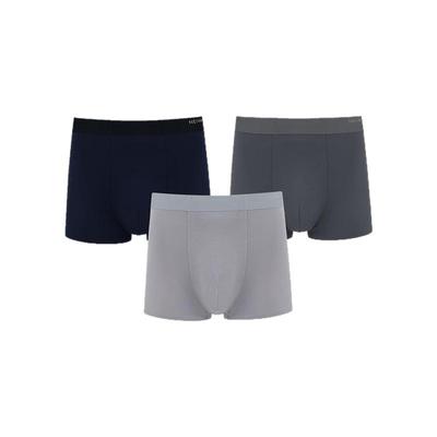 3件|NEIWAI内外男士棉/莫代尔平角内裤舒适男士内裤NW231MU1501
