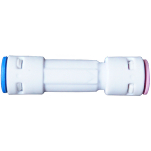 净水器逆止阀RO直饮水机2分直通弯通单向止回阀净化器过滤器配件