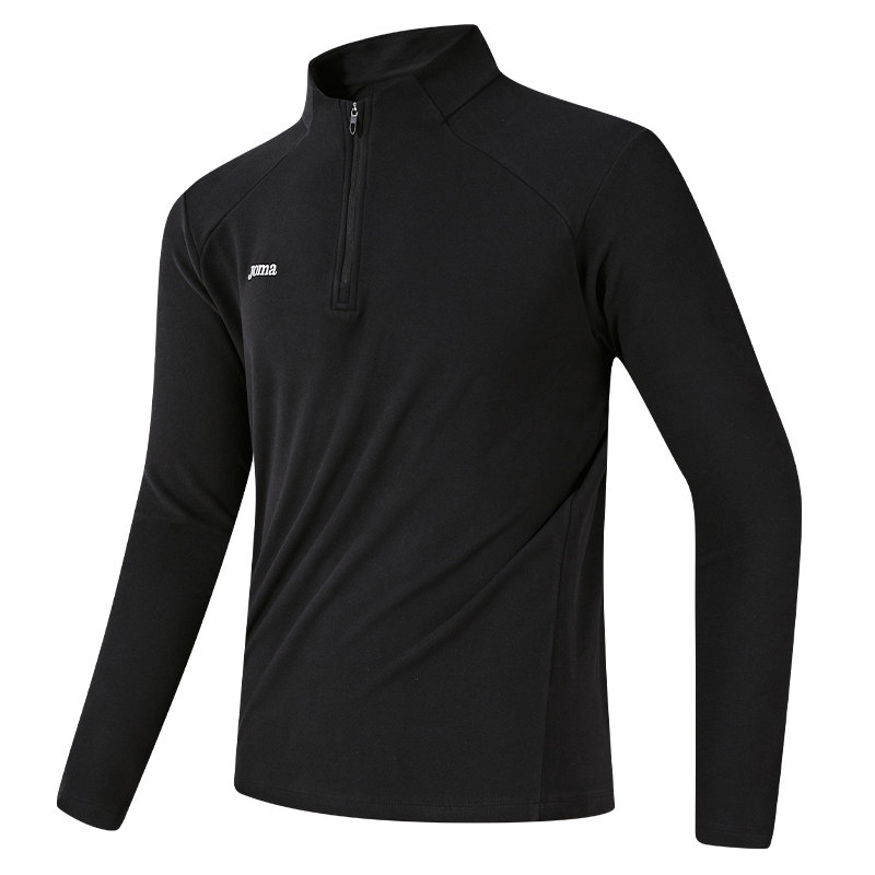 Joma26秋冬新款半拉链训练服男女同款一体绒保暖跑步运动内搭长袖
