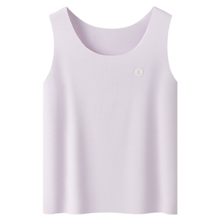 松山棉店儿童背心无痕男童女童宝宝莫代尔薄款春秋季家居打底背心