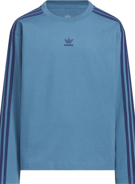 Adidas/阿迪达斯正品三叶草儿童篮球宽松运动透气长袖KG6623