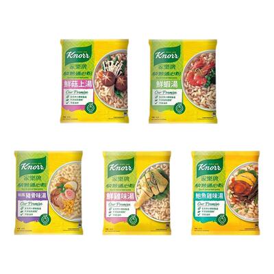 香港进口knorr家乐牌快熟通心粉方便速食儿童意面空心粉早餐食品