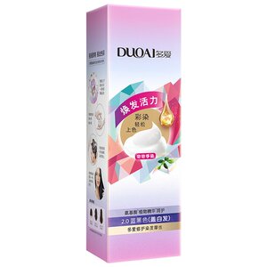 自己在家染发！多爱泡泡染发剂