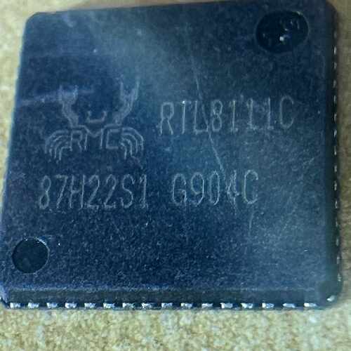 溢价-RTL8111C网卡芯片，工厂库存样版散新料，
