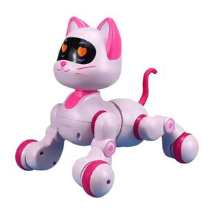 智能玩具机器狗机器人机器猫蓝遥控跳舞男孩生日礼物宠物陪伴编程