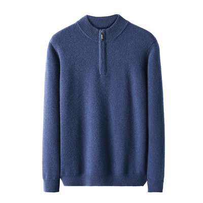 半高拉链领加厚保暖送礼佳品