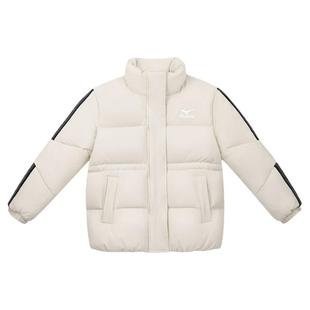 Mizuno美津浓儿童羽绒服秋冬白鸭绒加厚保暖男童女童洋气