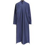 民国长衫男唐装长袍马褂相声大褂舞台演出服学生毕业照中式伴郎服