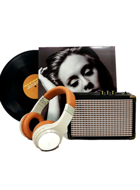 样板房音乐主题耳机乐谱唱片音区