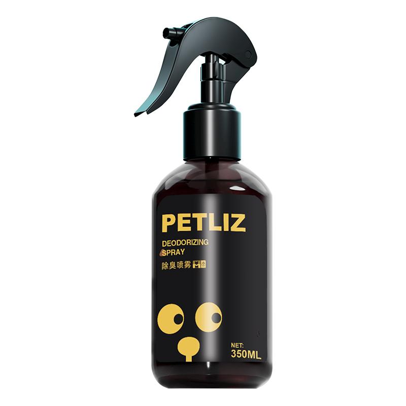 PETLIZ宠恋滋宠物除臭喷雾室内猫咪狗窝抗菌除味剂猫砂盆去屎尿味