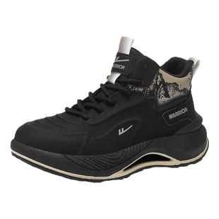 回力男鞋高帮鞋2025冬季新款加绒保暖运动鞋休闲轻便增高老爹棉鞋