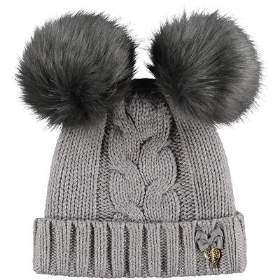 英国angels秋冬新款女宝宝针织帽