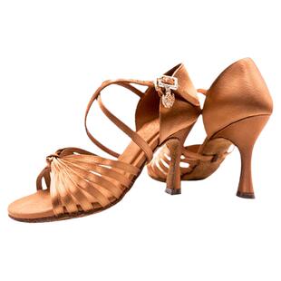 英皇舞霸高端拉丁舞鞋女成人舒适柔软厚底专业舞蹈鞋演出比赛鞋