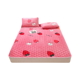 牛奶绒床单单件女法兰绒儿童被单男生1.2米双人学生宿舍1.5米简约