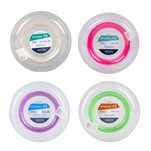 GOSEN/高纤日本进口高神雷鸣69/65/62/58弹性击球音大盘羽毛球线