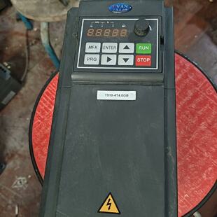 溢价-宇凡变频器T510-4T4.0GB变频器4kw一台成色不