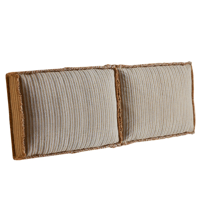 岳茉床头软包透气棉麻可拆洗