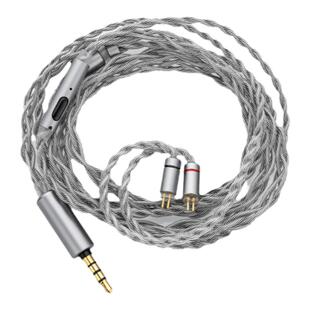 水月雨 MC2 多用途HiFi麦克风升级线 3.5mm带麦线可线控语音通话