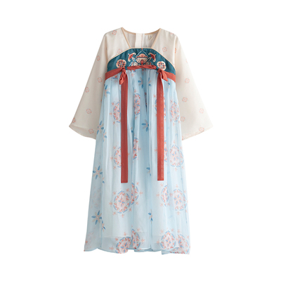 贝优可女童汉服襦裙秋季