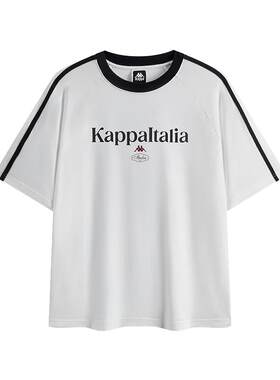 Kappa卡帕男女同款2026夏季新款时尚百搭透气短袖T恤K0GX2TD39D