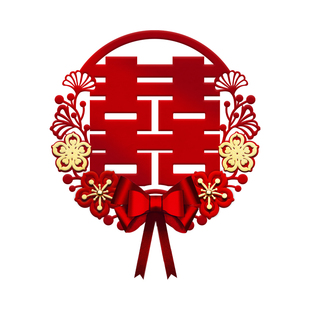 喜字贴结婚礼专用婚房布置装饰套装大门入户门卧室门立体囍字贴纸