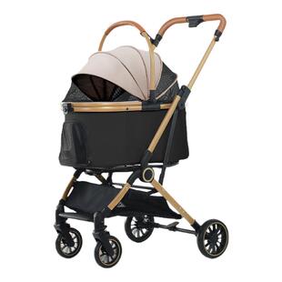 宠物推车一键折叠猫咪推车狗狗推车小型犬宠物推车可分离小狗推车