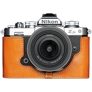 TP原创适用于尼康ZFC相机包皮套zfc相机套真皮手柄保护套手工牛皮