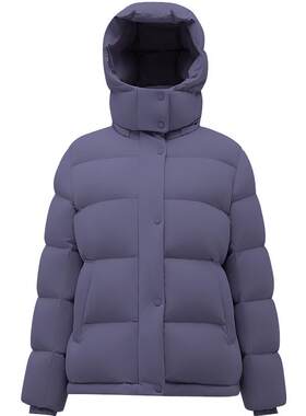 波司登羽绒服女短款面包服加厚