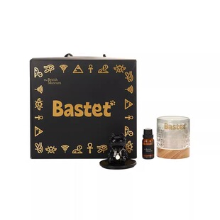 大英博物馆无火香薰礼盒高级感扩香石晶石香氛灯家居卧室摆件礼物