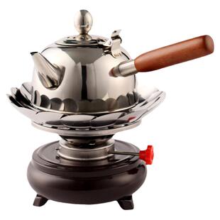 户外茶炉烧环保油矿物油泡茶炉可调火力便携防风酒精炉煮茶器旅行