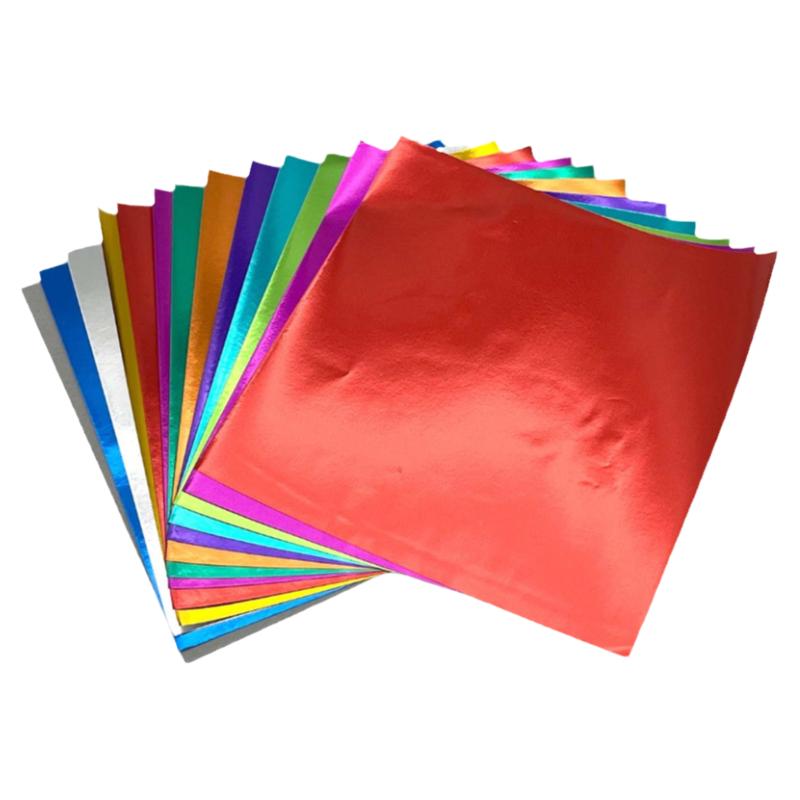 锡纸foil paper纸飞机折纸专用纸背面白色折叠之间定制SAOC折纸