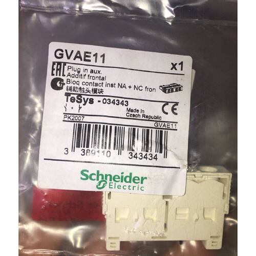 在线议价施耐德GVAE11 全新原装未拆封正品 一起3个 打包包邮