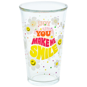 Glasslock&wigglewiggle联名款高颜值玻璃水杯家用咖啡牛奶杯新款