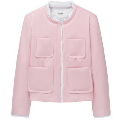 【宋妍霏同款】NMORE设计师品牌 26春季新品 新中式轻薄新年棉服