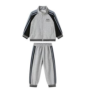 史努比童装男童运动套装2025春夏新款儿童外套裤子两件套宽松舒适