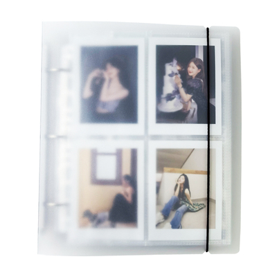 大A5卡册内页活页明信片票根拍立得小卡书签四宫格双面收纳册相册