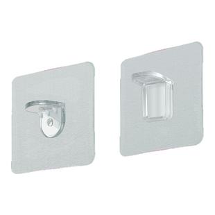 免打孔衣柜分层隔板无痕层板托三角粘贴支架承重置物架直角支撑