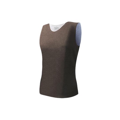 德绒磨毛男士修身大码保暖打底衫