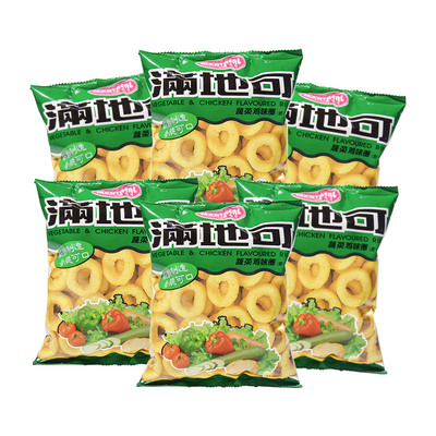 满地可包装45g蔬菜鸡味圈