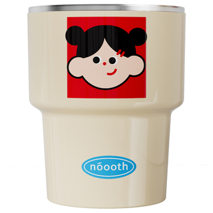 诺室hola家304不锈钢刷牙洗漱杯家用牙具儿童情侣牙缸牙刷漱口杯