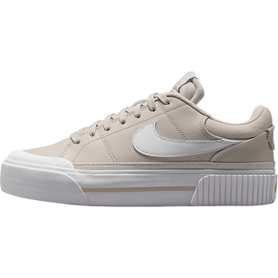 Nike/耐克官方正品Court Legacy女士休闲厚底轻便板鞋DM7590-111