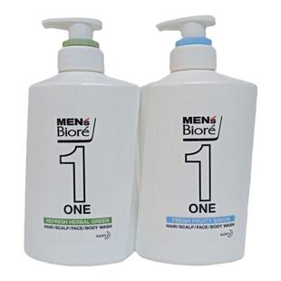 台湾进口碧柔男士洗发水沐浴露二合一洗头洁面洗澡一体套装三合一