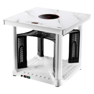 长虹取暖桌电暖桌电烤桌正方形烤火桌子新款家用多功能电暖炉烤桌