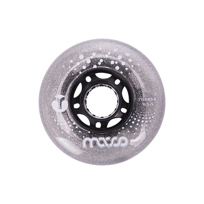 米高儿童花鞋直排刷街轴承闪光轮