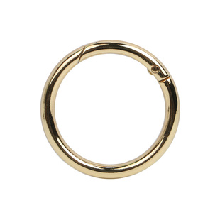 金属锌合金弹簧扣diy开口圈圆环活动钥匙扣女包配件挂钩扣连接环